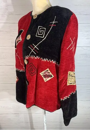 Allure Petite VTG Allure Blazer Size Petite Small PS Embroidered Jacket