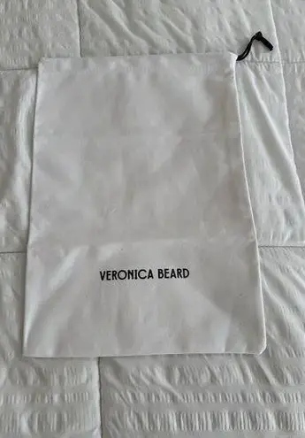 Veronica Beard Dust Bag White Logo Shoe Bag Carrier Storage