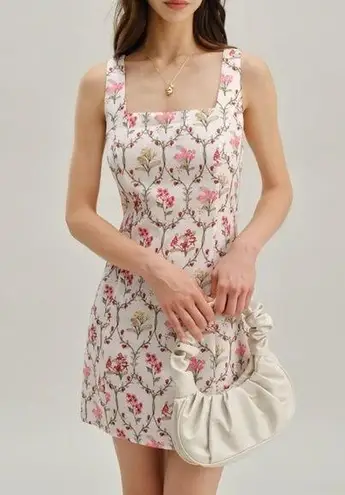 Rihoas Floral Square Neck A