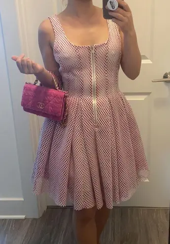 Maje Barbie pink dress. 2