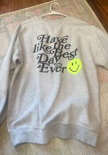 Boutique Smiley Hoodie Size L