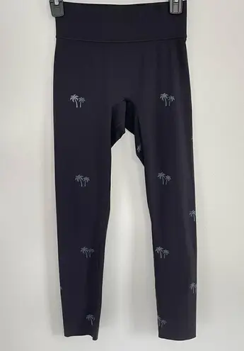 Noli Black Line Holographic Palm Sunset 7/8 Leggings - Small