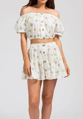 Eberjay NWT Eberjey off shoulder top and skirt set