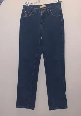 Wrangler 20X Tulsa Low Rise Slim Fit Straight Leg Blue Denim Jeans