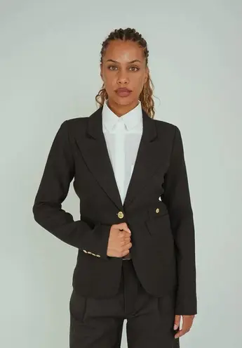 SMYTHE Classic Duchess Blazer in Black 4