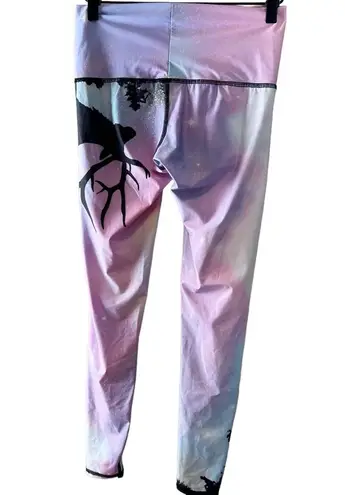 Teeki  Northern Lights Hot Pants Leggings Sz S