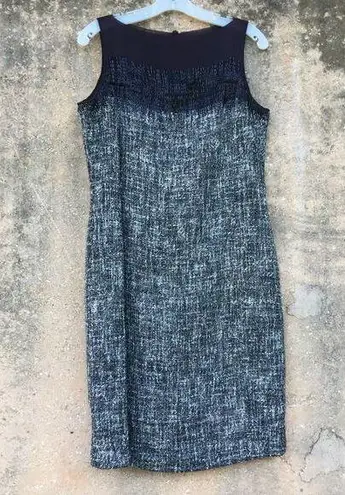Peter Nygard Beaded Boucle Sleeveless Dress 10