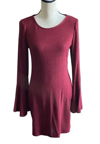 Heart and Hips  beautiful maroon sweater dress