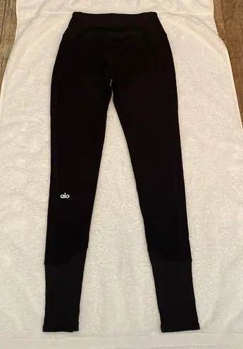 Alo Yoga High Waist Alo soft Lounge Leggings Black XS