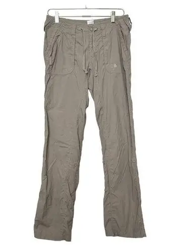 The North Face  Nylon Hiking Pants Women's 8 Long Beige Roll Up Leg T150-T550