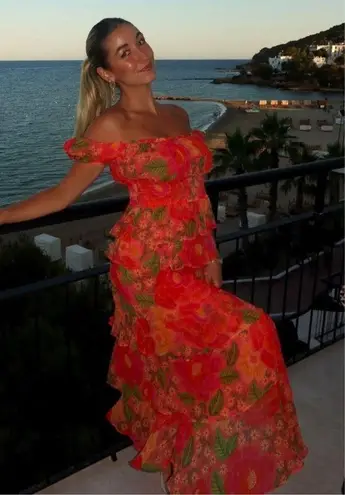 Farm Rio Tropical Floral Dress