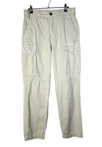 One Teaspoon  Off White Cargo Motion Straight Leg Pants 28