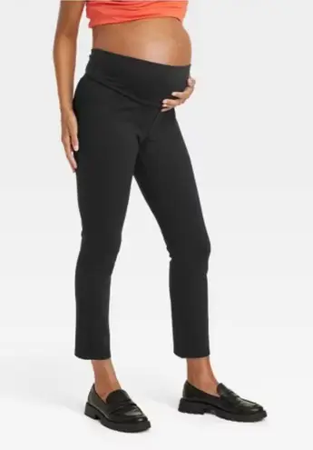 Isabel Maternity Over Belly Ponte Skinny Maternity Pants - by Ingrid & Isabel™ Black