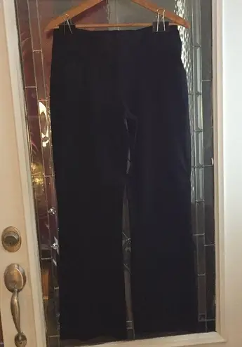 INC International Concepts size 8 Black Straight Leg Slim Fit Pants 32 inseam