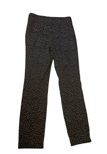 Jules & Leopold Polka Dot Pants Career Casual Black White Size L