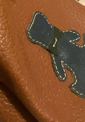 A Very Cool Beautiful Rare Parley Tokyo Leather Small Drawstring Pouch Brown