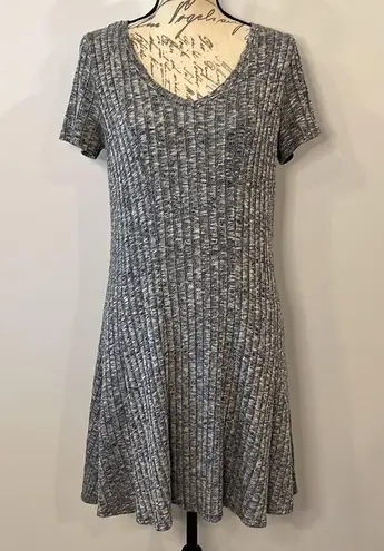 Dolan Left Coast Collection ribbed heathered stretch knit dress lined M Size M