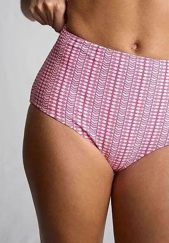 Lemlem Lola High Waist Bottom Pink Print sz Small