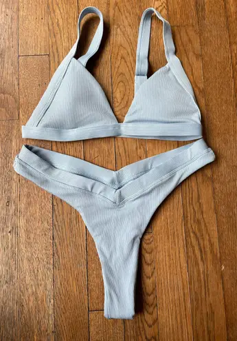 SheIn Light Blue Bikini