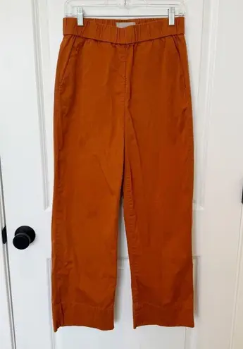 Everlane  Fall Orange Pull On Wide Leg Pants