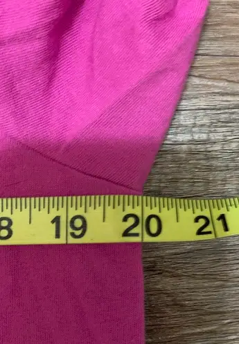 Hue Pink Long Sleeve Large Sleepwear Pajama Top