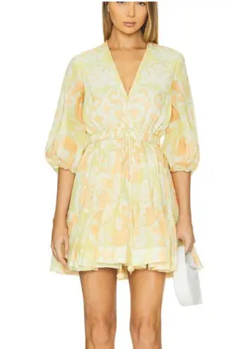 Alexis Capri Dress Melon Vine