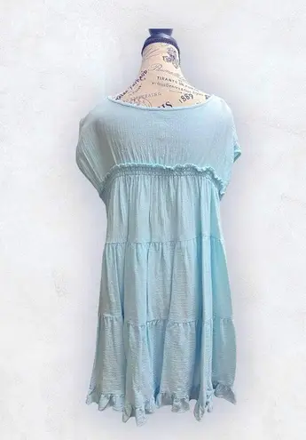 Free People JACQUELYN TUNIC MINI-DRESS - SZ XS - EUC - Spring 2023