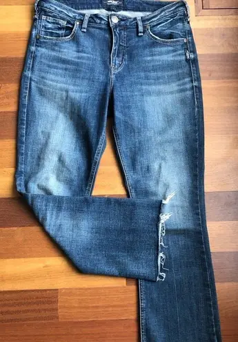 Silver Jeans Izzy Kick Crop Jean