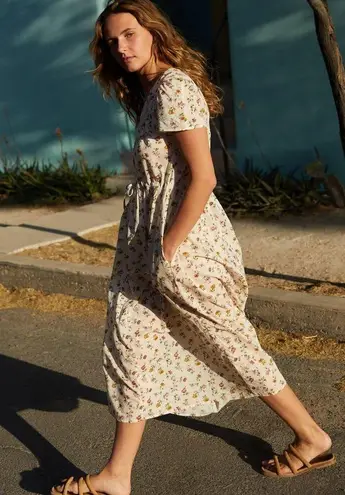 Christy Dawn ππ The Dawn Dress ~ Cream Garden Floral Print Small S NWT