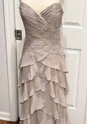 Jovani Champagne Formal Evening