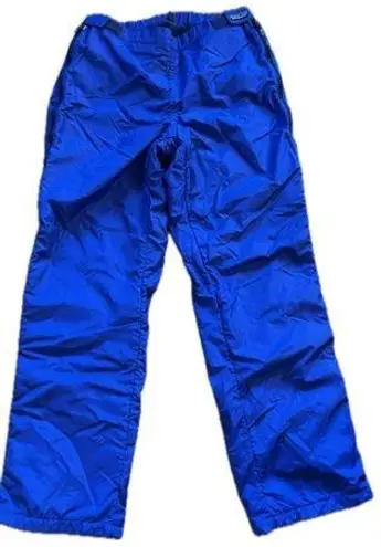 Patagonia  Blue Full Zip Sides Fleece Lined Snow Ski Pants Women’s Size M