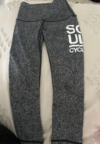 SoulCycle X Lululemon Cropped Leggings