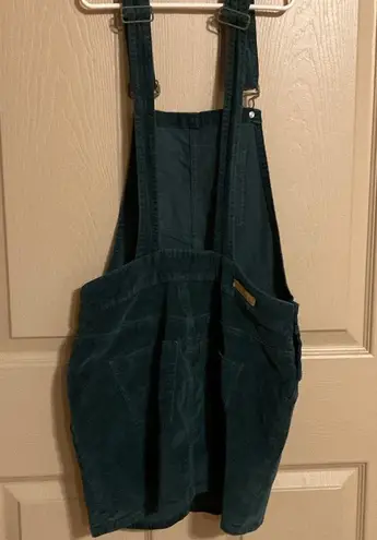 True Craft Dark green skirt overalls