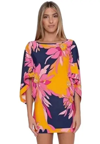 Trina Turk NWT!  Breeze Swim Tunic Dress in Floral Print - Size Large