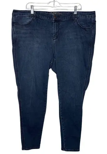 Melissa McCarthy x Seven 7 Jeans Women 24W Blue Classic Legging Skinny Casual