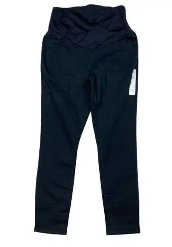 Isabel Maternity New Black Crossover Panel Skinny Pant Womens Size 12/31 Casual