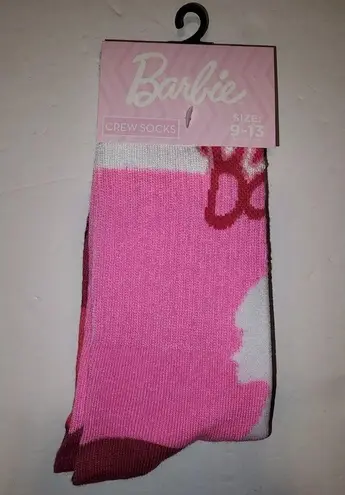 🌸 4 for $20 sale New Barbie Socks Pink