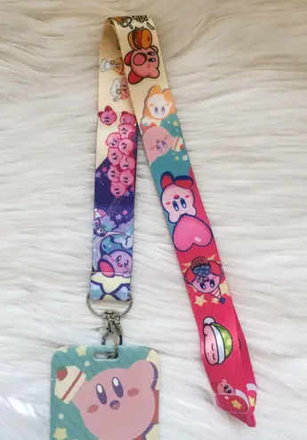 Kirby lanyard with Id/ card holder