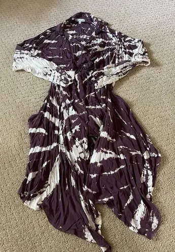 Young Fabulous and Broke  Raine Tie Dye Wrap Dress Size Medium Bin 70