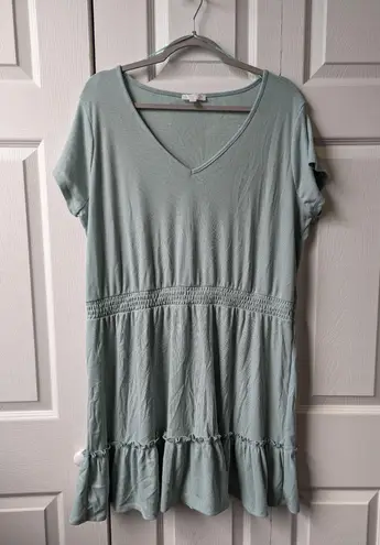 LC Lauren Conrad Lauren Conrad plus size mint green dress