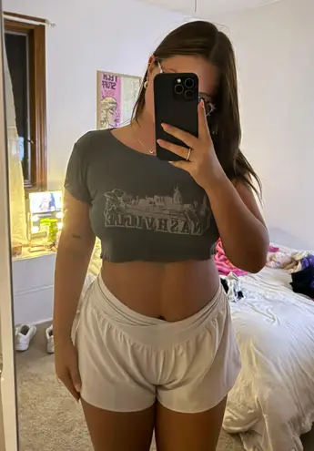 Brandy Melville Cropped Tee