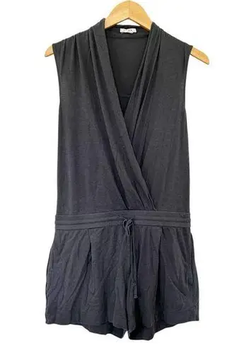 Helmut Lang Gray Sleeveless Romper Sz S