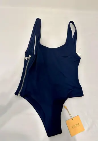 Bond-Eye Australia NWT Navy Road Trip to Fun One Piece Swimsuit - S