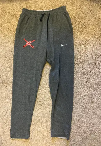 Nike Gray Baseball Sweatpants