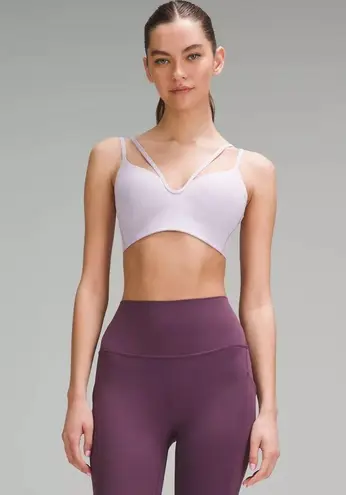 Lululemon  Like a Cloud Strappy Longline Ribbed Bra *Light Support, B/C C…