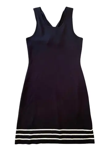 Nordstrom Laurie B by Laurie Brazeau Black Sleeveless Sweater Dress Size Large New with Tags 