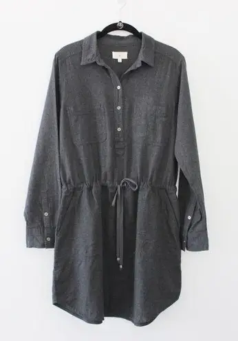 Lou & grey Henley Shirt Dress NWOT