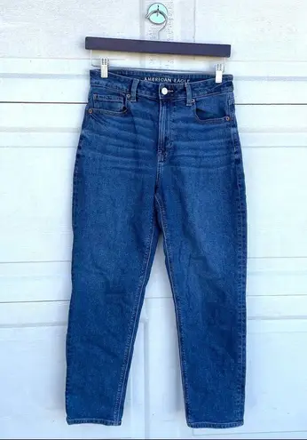 American Eagle Jeans Mom Denim Stretch Blue 5 Pocket Size 8  Women’s