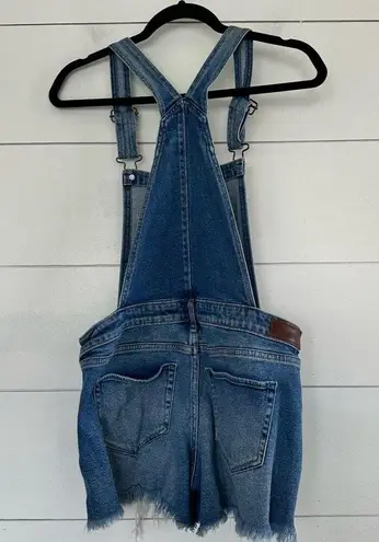 Hollister  Women’s Small Blue Denim Boyfriend Overalls