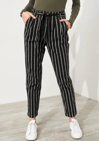 Hollister Black And White Striped Pants Multiple Size 24 15 From Ava